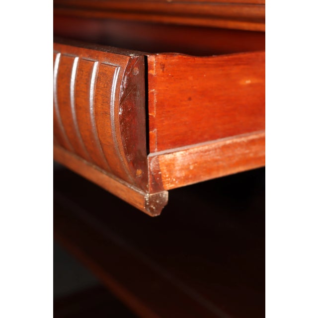 Wood Mahogany Horner Renaissance Griffin Style Server For Sale - Image 7 of 8