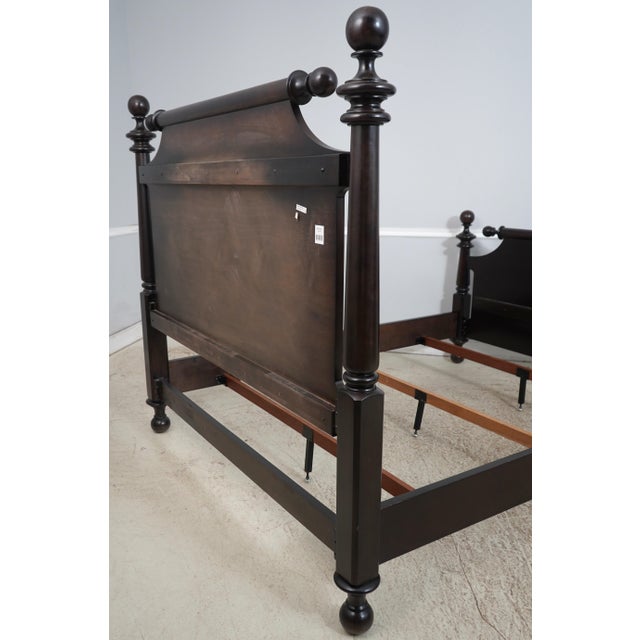 Bernhardt Mahogany Queen Size Bed For Sale - Image 15 of 16