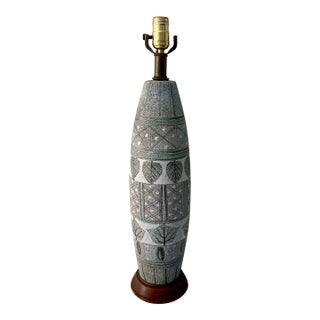 1970's Ceramic Table Lamp, Attributed to Fratelli Fanciullacci For Sale