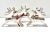 Vintage Silver-Plated Reindeer Christmas Ornaments, Set of 3 For Sale - Image 9 of 9