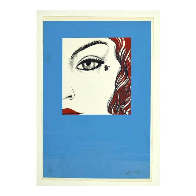 Felix Labisse - Fly - Original Serigraph - 1970s For Sale