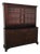 Period Antique 18th Century Pine Pa Dutch Step Back Cabinet For Sale