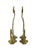 Pair of Vintage Indian Brass Elephant Double Wall Hooks – Bohemian / Global For Sale In Houston - Image 6 of 11