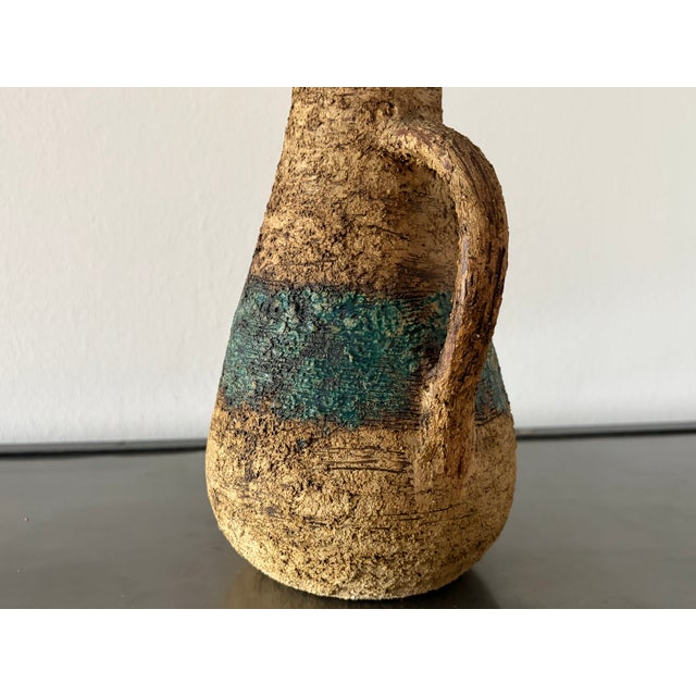 Brutalist Ceramic Vase from Terraform Studiokeramik Göllner, 1960s For Sale - Image 16 of 18