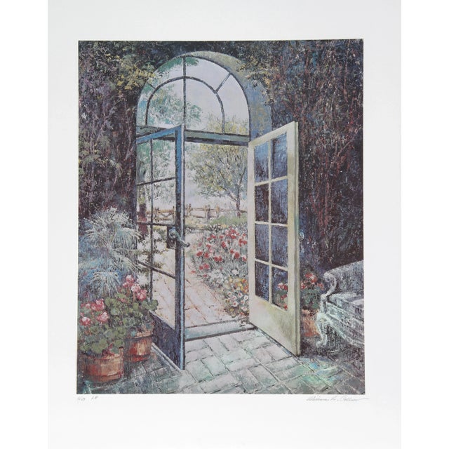 Modern William Collier, Open Door (Spring), Lithograph For Sale - Image 3 of 3