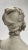 Stone 19th Century Continental Female Bust Sculpture in White Marble For Sale - Image 7 of 12