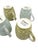 Bring timeless English design into your daily coffee or tea ritual with this set of four porcelain mugs inspired by the...