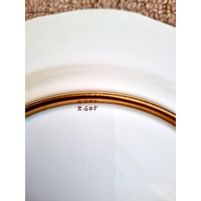 Coalport Six-Piece Set of Gold Dinner Plates For Sale - Image 9 of 12