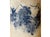 This vintage style Chinese blue and white porcelain brush pot (Bitong) showcases the refined artistry of the Republic...
