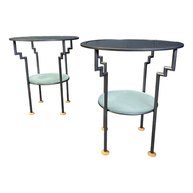 Side Tables, 1980s, Set of 2 For Sale