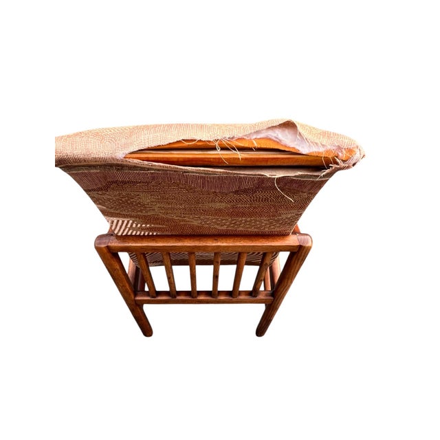 Henredon Campaign Oak Pair Armchairs For Sale - Image 12 of 13
