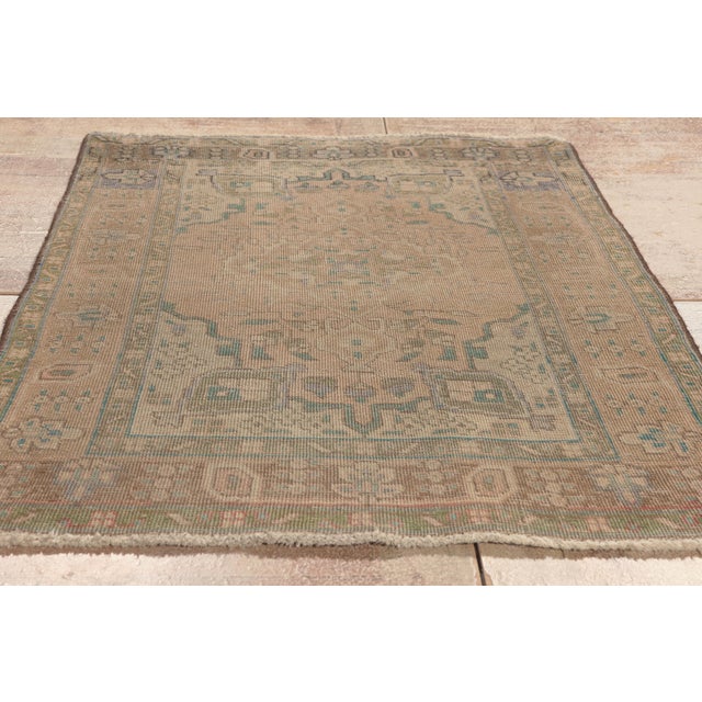 Vintage Persian Tabriz Rug, 03'03 X 04'08 For Sale - Image 9 of 10