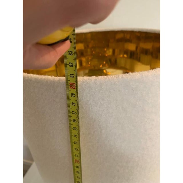 Gold Green Studs Murano Glass Table Lamp by Simoeng For Sale - Image 8 of 12