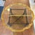 Baker Attributed Regency-Style Coffee Table Features a Distinctive Scalloped Brass Tray Top and a Barley Twist Oak Base For Sale - Image 9 of 12