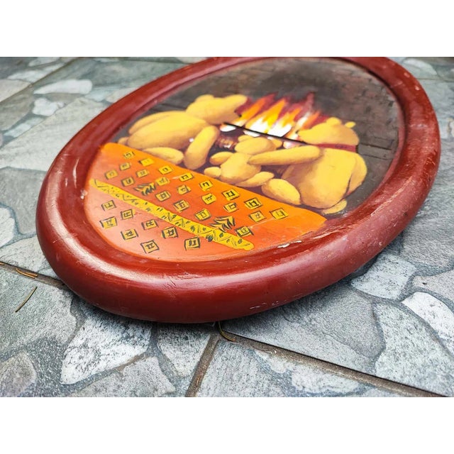 Wooden picture, 3 teddy bears, 1990s, Barbara Bukowski Design, Sweden, dimensions: height: 35.7 cm, width: 26.2 cm, depth:...