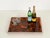 Rectangular Tortoiseshell Effect Acrylic Glass Serving Tray from Dior, Italy, 1970s For Sale - Image 9 of 15