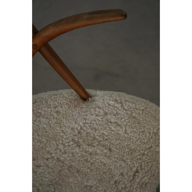 Danish Modern Rocking Chair by Illum Wikkelsø for N. Eilersen, 1960s For Sale - Image 12 of 15