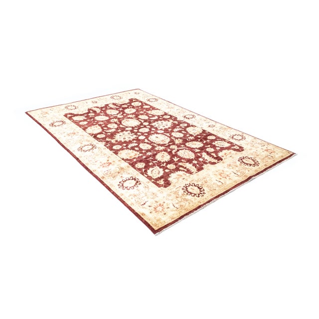 Middle Eastern Hand-Knotted Stonewashed Ziegler Rug For Sale - Image 3 of 11