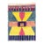 Vibrant Geometric Symmetry Hand-Knotted Wool Rug | 8'8" X 6'8" | One of a Kind For Sale