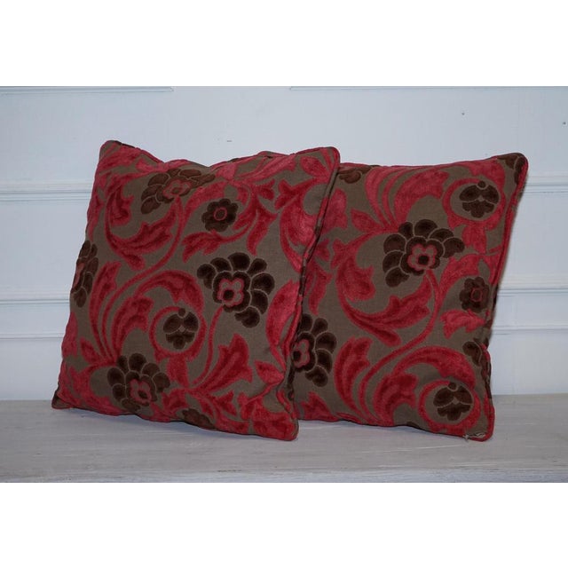 Floral Hudson Scatter Cushions from Alexander & James, Set of 2 For Sale - Image 3 of 8