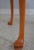 Tiger Maple Benchmade Round Dining Table For Sale - Image 9 of 12