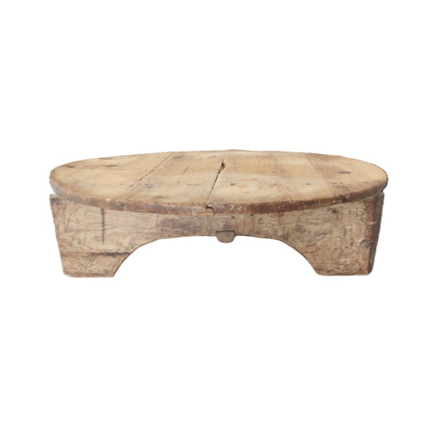 One-of a kind... Extra Large Antique French handmade charcuterie bread board with carved riser base. Add instant rustic...