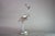 Art Deco Silver-Toned Crane Bird Sculpture with Brass Accents, 1960s For Sale - Image 10 of 11