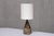 Textured Stoneware Table Lamp by Stig Lindberg for Studiohanden Gustavsberg, 1950s For Sale - Image 11 of 11