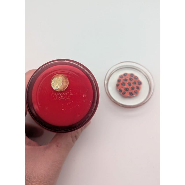 Venini Mid-Century Venini Murano Glass Box with Murrine Lid by Ludovico Diaz De Santillana, 1960s For Sale - Image 4 of 6