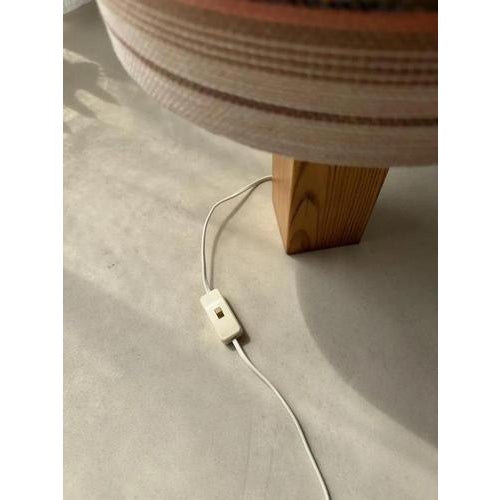 Vintage Pine Table Lamp, 1970s For Sale - Image 10 of 13
