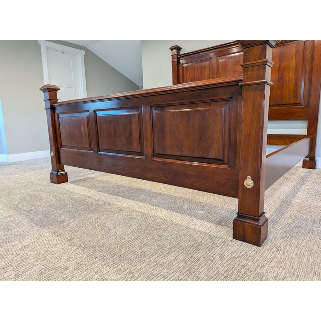 Statton Wainscot Colonial King Bed For Sale - Image 11 of 18