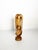 Brown Wooden Sculpture of a Woman and Child, France, 1970 For Sale - Image 4 of 16