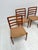 Mid-Century Modern Vintage Danish Teak Dining Chairs No. 85 by Niels O. Møller from J.L. Møllers, 1970s, Set of 4 For Sale - Image 3 of 10