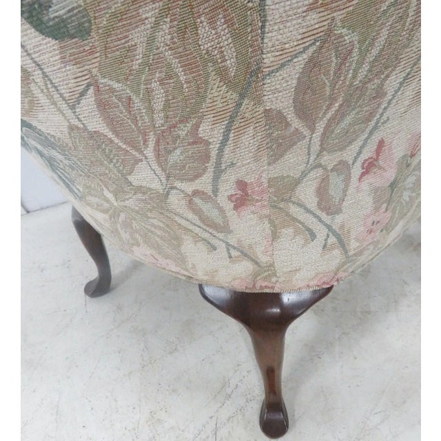 Queen Ann Style Wing Chair For Sale In Philadelphia - Image 6 of 7