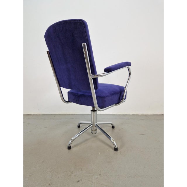 Mid-Century Modern Vintage Office Chair by Paul Schuitema for Fana, 1960s For Sale - Image 3 of 10