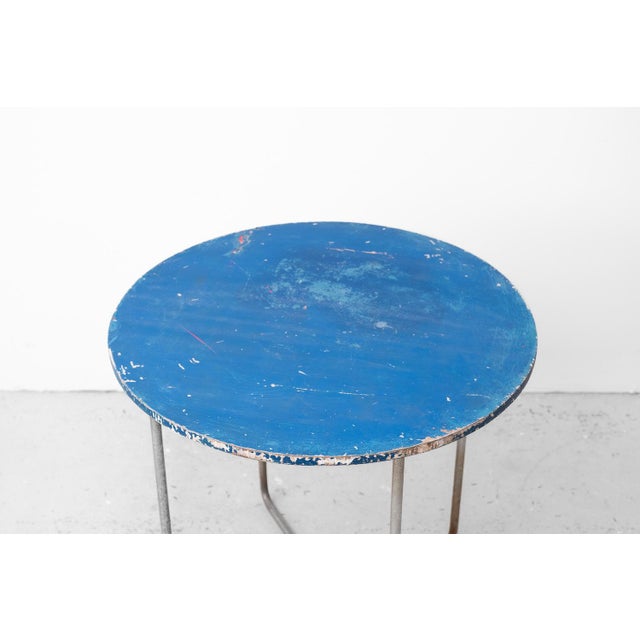Bauhaus Vintage Bauhaus Tubular Steel Table by Marcel Breuer for Robert Slezak, CZK, 1930 For Sale - Image 3 of 17