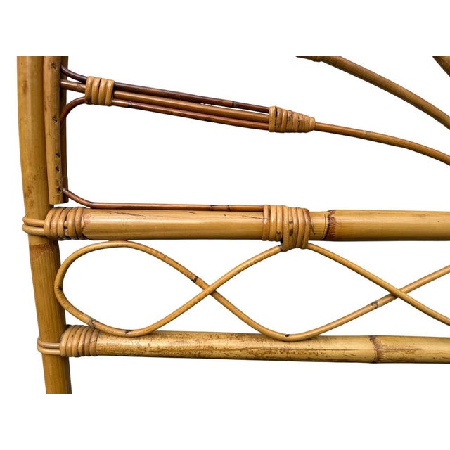 Headboards in Bamboo and Rattan, France, 1960s, Set of 2 For Sale - Image 6 of 8