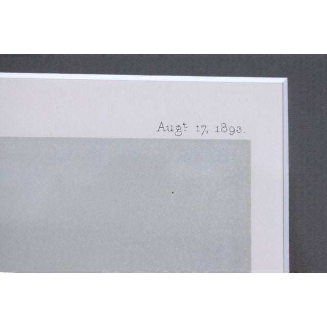 Late 19th Century Vintage Vanity Fair Walter Winans, the Record Revolver Shot 1893 Framed Print For Sale - Image 5 of 5