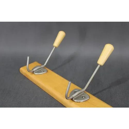 1960s Mid-Century Wooden Wall Hanger, 1960s For Sale - Image 5 of 9