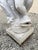 Early 20th Century Italian Classical Carved Marble 31" Cherub Dolphin Garden Fountain Statue For Sale In Philadelphia - Image 6 of 13