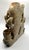1950s Vintage Soapstone Carvied Triple Vase Birds and Flowers For Sale - Image 5 of 15