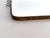 Large Mid-Century Italian Wall Mirror with Brass Frame, 1950s For Sale - Image 4 of 18