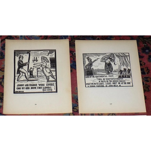 American Vintage John Held Jr .Early 20th Century Humorous Americana Woodcuts - Set of 12 For Sale - Image 3 of 8