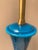 Mid-Century Turquoise Table Lamp by Marbro For Sale In Phoenix - Image 6 of 9