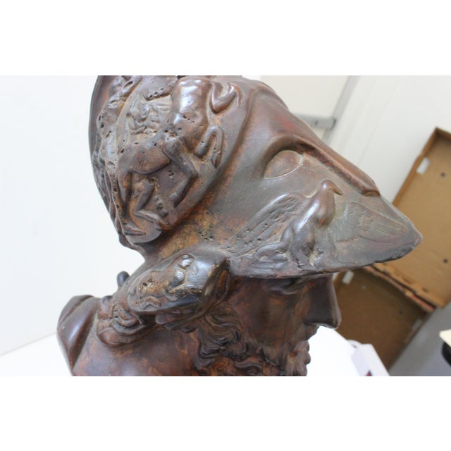Sculpture Materials Antique "Menelaus" Grand Tour Bronze Sculpture For Sale - Image 7 of 12