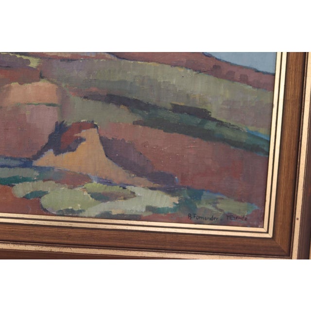 A. Formander, Tenerife, 1960s, Oil on Canvas, Framed For Sale - Image 5 of 18