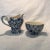 Mott Sons & Co. Bermuda Blue Chintz Pattern Creamer & Sugar - A Pair For Sale - Image 9 of 10