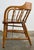 Brown Antique Saloon Style Wood Captain's Chair For Sale - Image 8 of 12