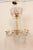 Mid 20th Century Mid 20th Century Italian Crystal & Gilt Chandelier For Sale - Image 5 of 11