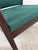 Ofs Brands Contemporary Green Upholstered Wood Armchairs, a Pair For Sale - Image 11 of 13